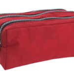 ST1314-M ESTOJO TRIPLO NYLON AMASSADO VERMELHO